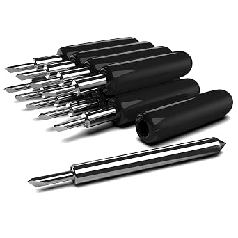 Hadwoer 10-Pack Premium Fine Point Blades Compatible with Explore/Maker