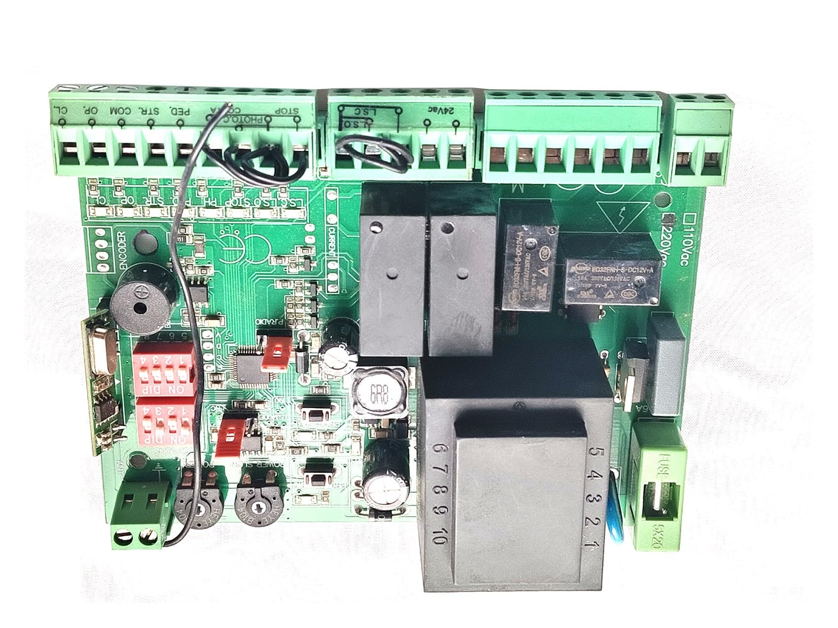 Scheda PCB Da 220 V O 110 V CA for Pannello Di Controllo Dell'apricancello Scorrevole Automatico Pannello Di Controllo Smart Control Center Sostituire I Raccordi | Kit 4
