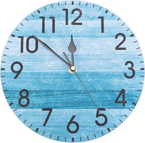 Garneck Clock Farmhouse Bedroom Decor Vintage Room Decor Pioneer Woman Kitchen Accessories Wall Hooks Decorative reloj de pared Digital Vintage