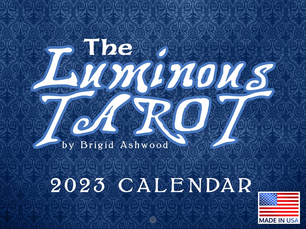 Amazon.com : Luminous Tarot Card Brigid Ashwood Calendar 2023 Monthly Wall  Hanging Calendars Astrology Art Witchy Witch Large Planner 24 Months - Full  2023 Write On Grid Plus Bonus 2024 Preview Chart -