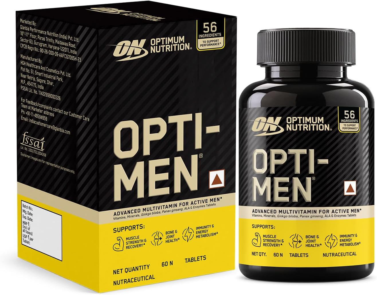 Opti-Men Multivitamins Tablets, 90 Tablets, By Optimum Nutrition