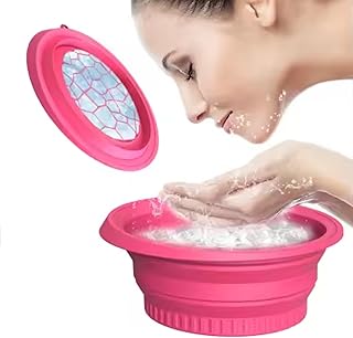 Cuenco de baño con cara de hielo, cuenco de s...