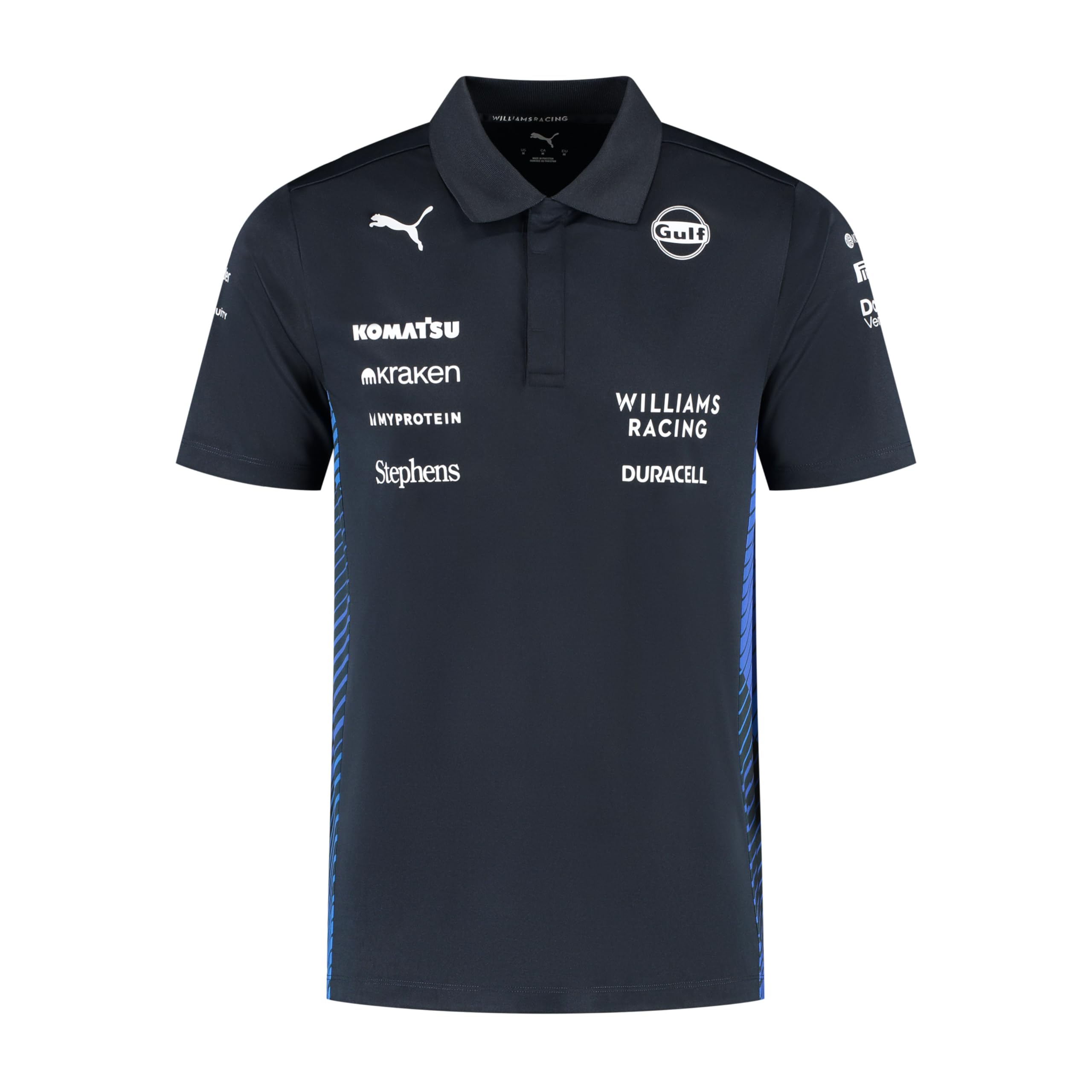 PUMA WILLIAMS ウィリアムズ F1 2024 ポロシャツS PUMA Williams Racing Formula 1 Men's 2025 Team Polo - Navy