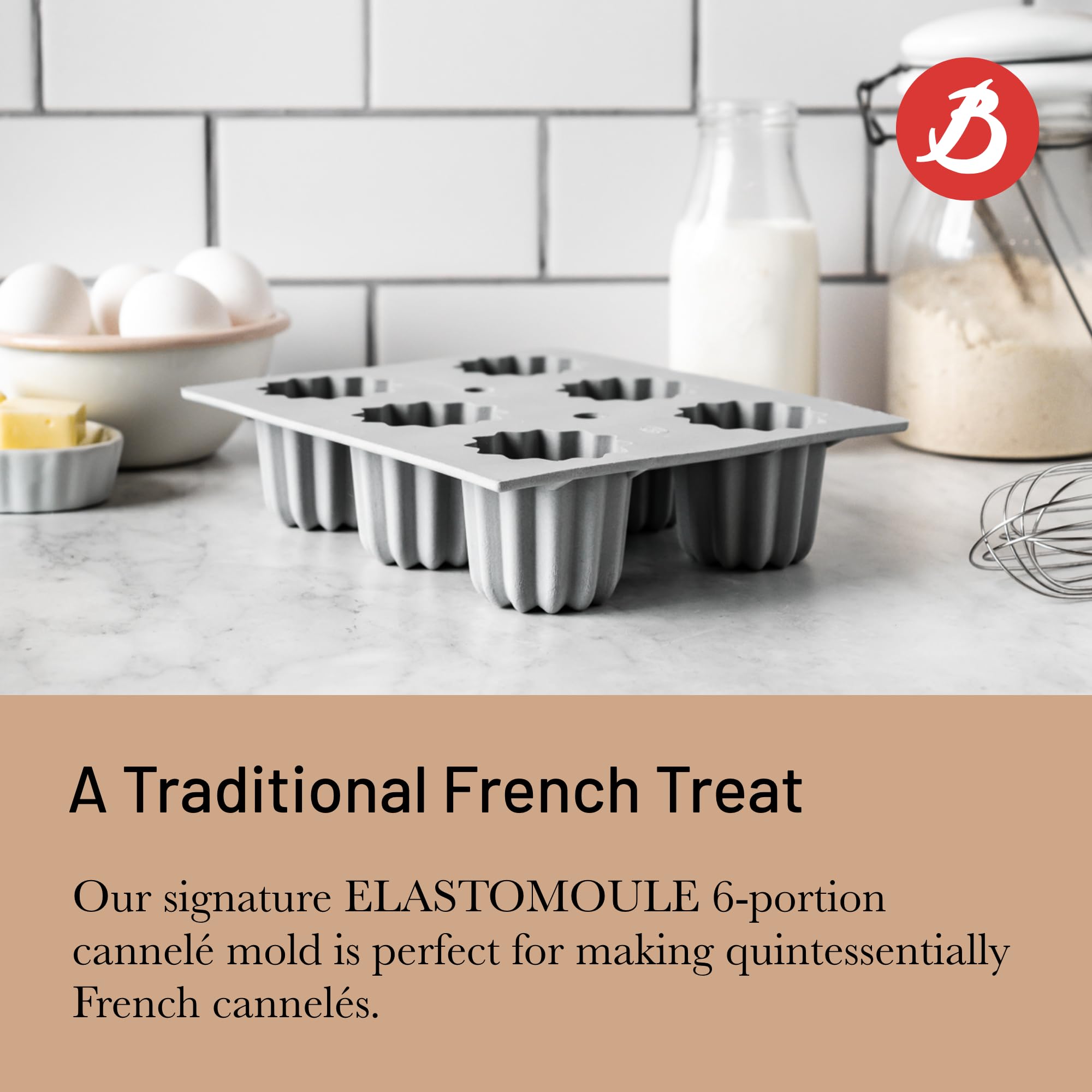 Amazon.com: de Buyer Silicone Mold - Elastomoule Cake Mold