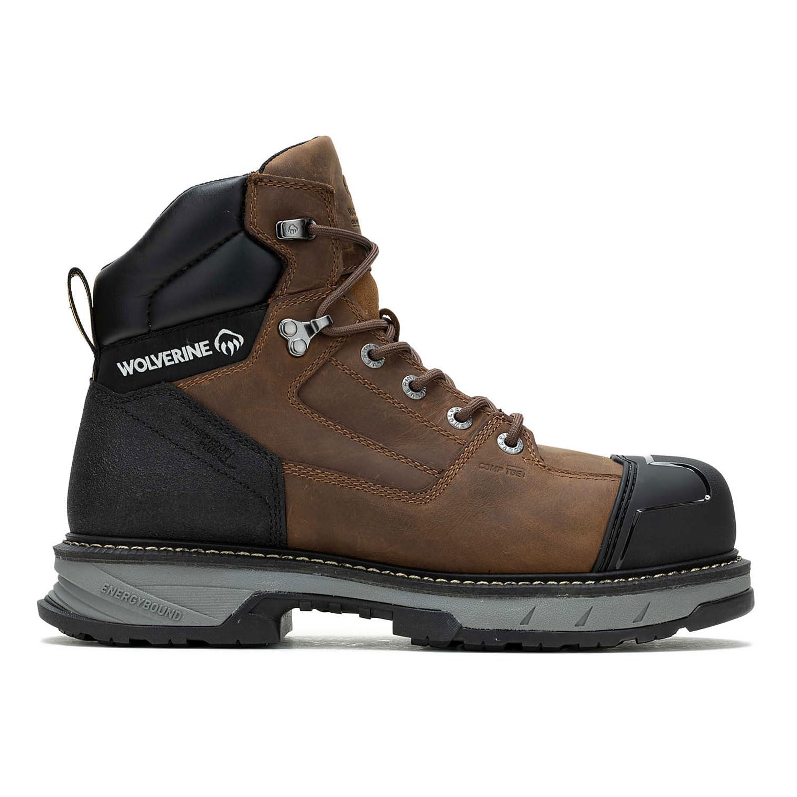 Wolverine Men's Reforce Composite Toe Waterproof Construction Boots