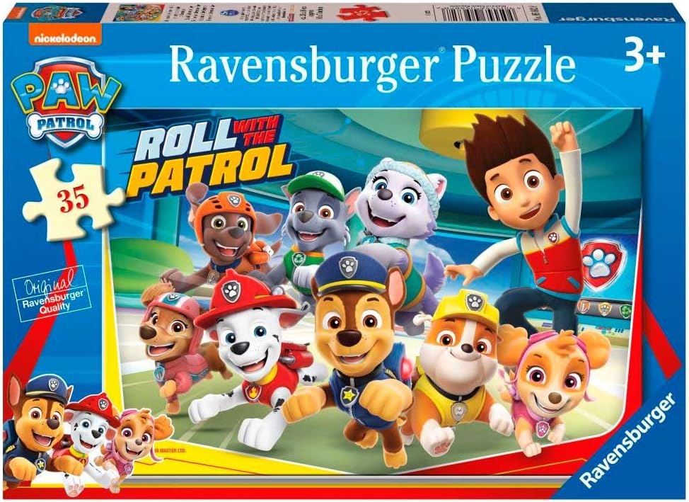 Paw Patrol Puzzles | Puzzle 3 Years Or Over | Puzzles 3 Years Or Over 35 Pieces | Puzzles Children 26 X 18 Cm Puzzle