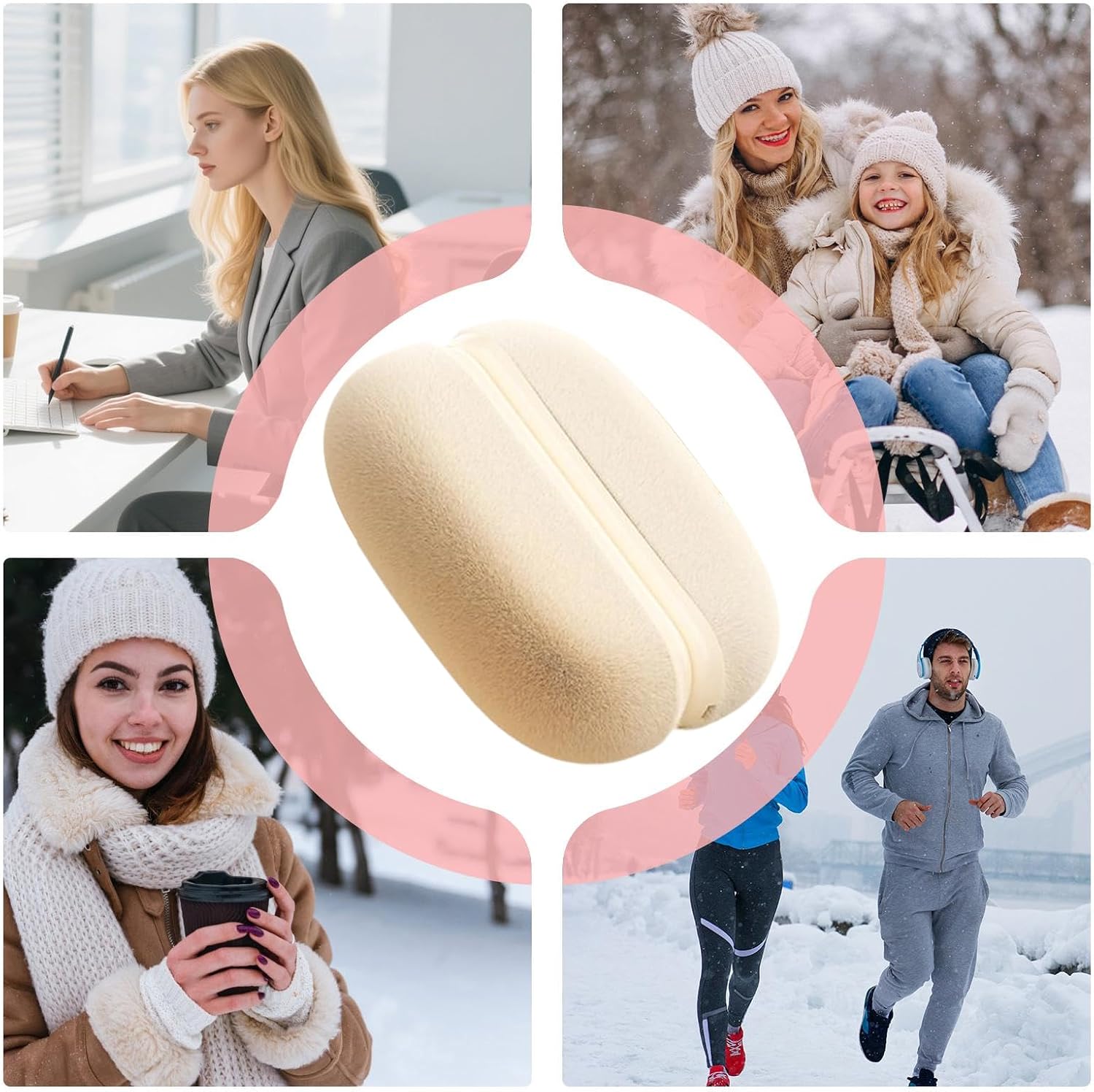 Electric Hand Warmers 2 Pieces Heated Gadgets image 3