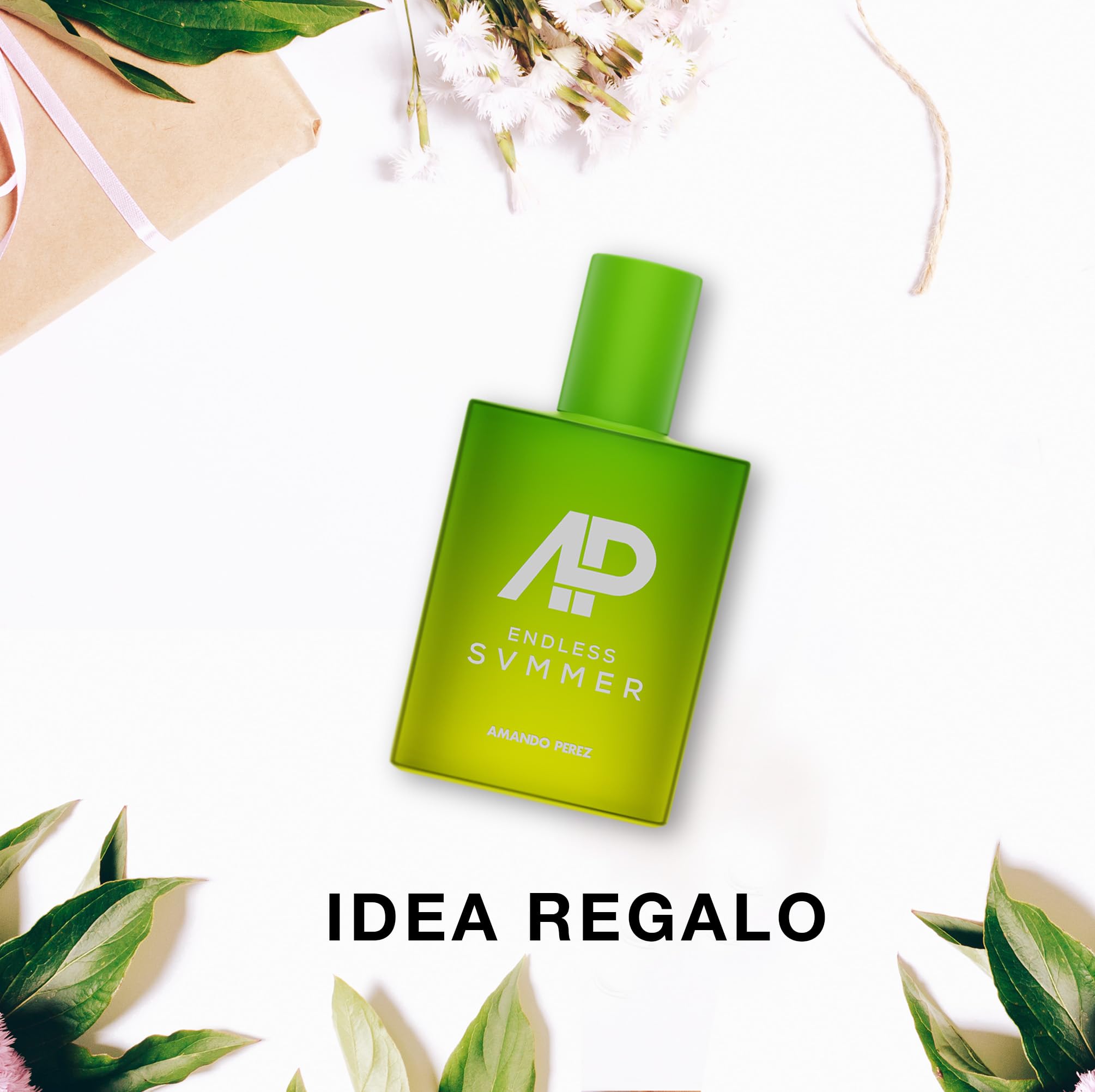 Amando Perez Endless Summer – Eau de Parfum 50 ml – Profumo Unisex Estate – 12% Olio Profumato – Agrumi Freschi con Cocco, Ylang-Ylang & Ibisco – Lunga Durata