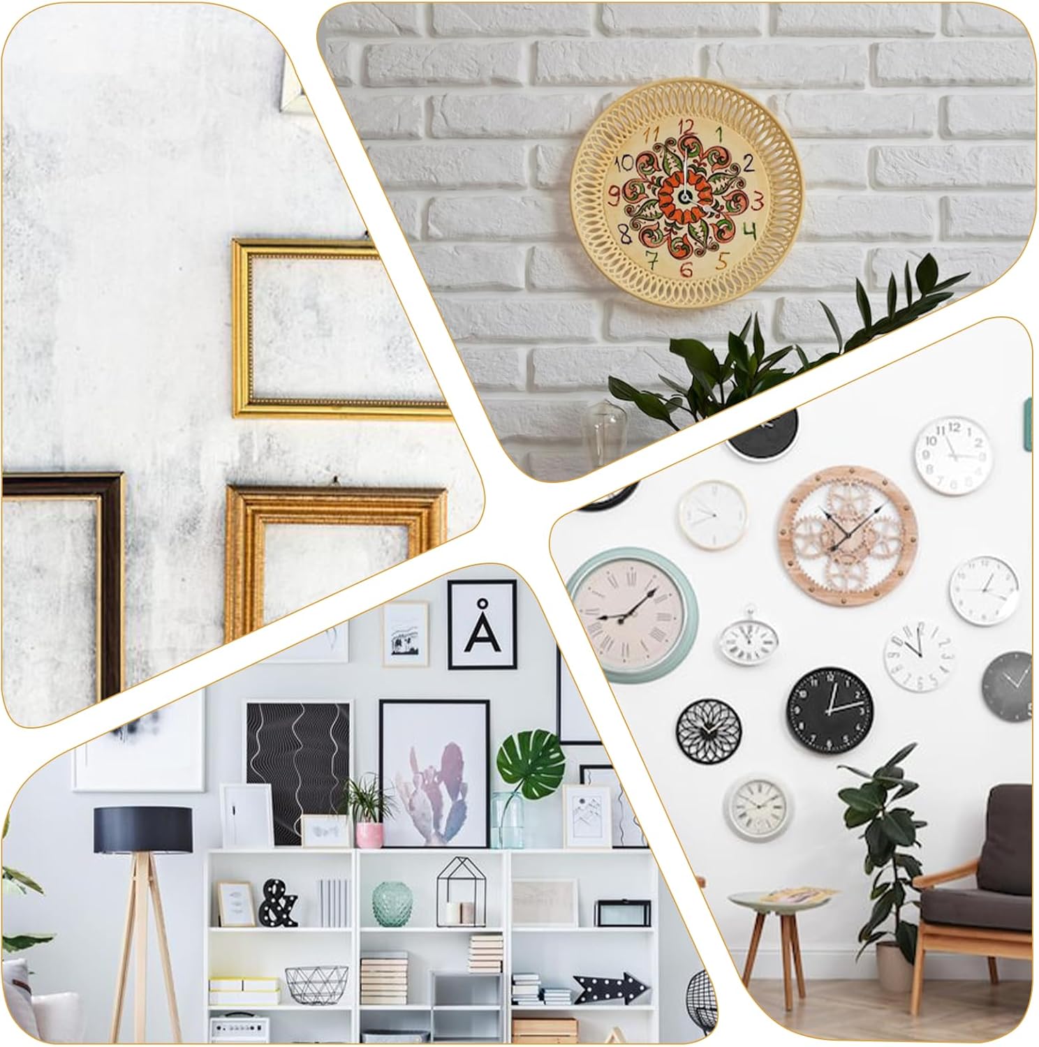 75PCS Black Picture Hanging Nails, 3 Sizes Picture Nails for Wall Hanging Pictures Photo Frames, Hangings Hardware Tool Hangers for Claw Drywall Nail, Black Steel Nail Brass Head Hardware Hanger