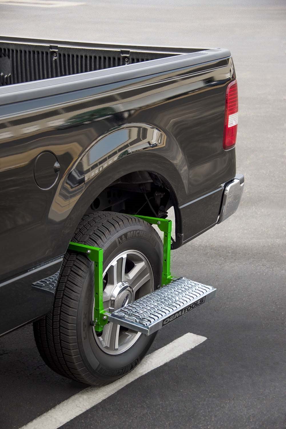 Running Boards & Steps Exterior Accessories OEMTOOLS 24913 Adjustable Tire Step Tire Steps