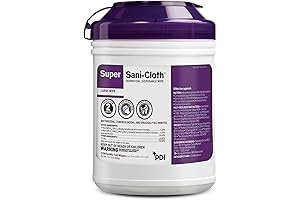 PDI Super Sani Cloth Germicidal Disinfecting Wipes: Effective Surface Cleaning
