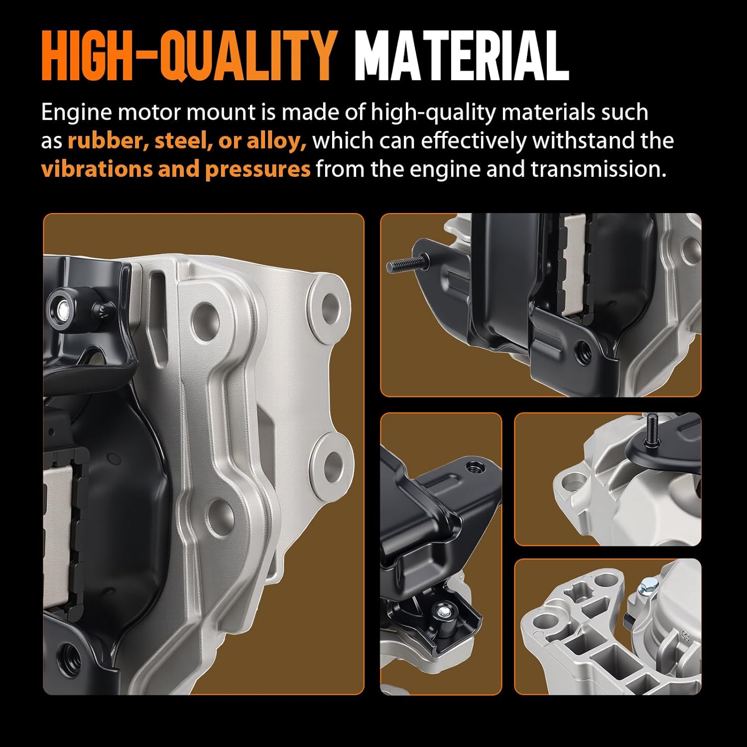 AUTOKAY 3340 Left Auto Transmission Mount Replacement for Ford Explorer 11-19 3.5L B5Z-6038-B