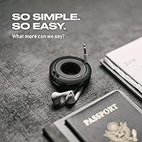 Vista 6 de Side Winder Mini and Max Headphone, Earbud and Charging Cable Winder and Organizer Perfect for Wrapping Earbuds and Cords for Travel and