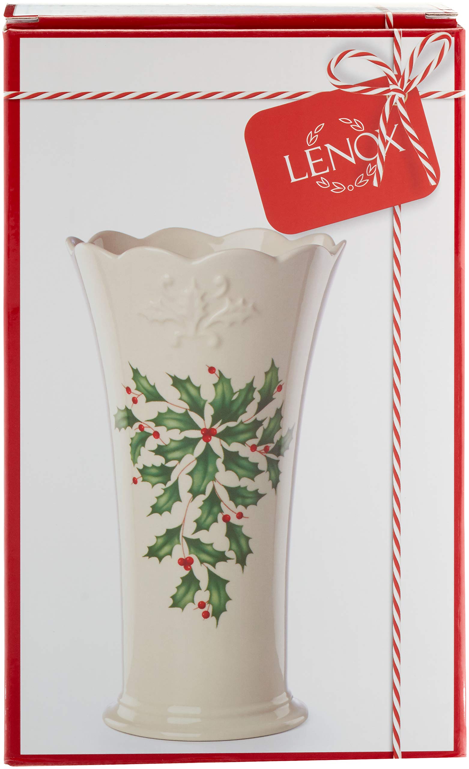 Amazon.com: Lenox 879341 Holiday Vase : Home & Kitchen