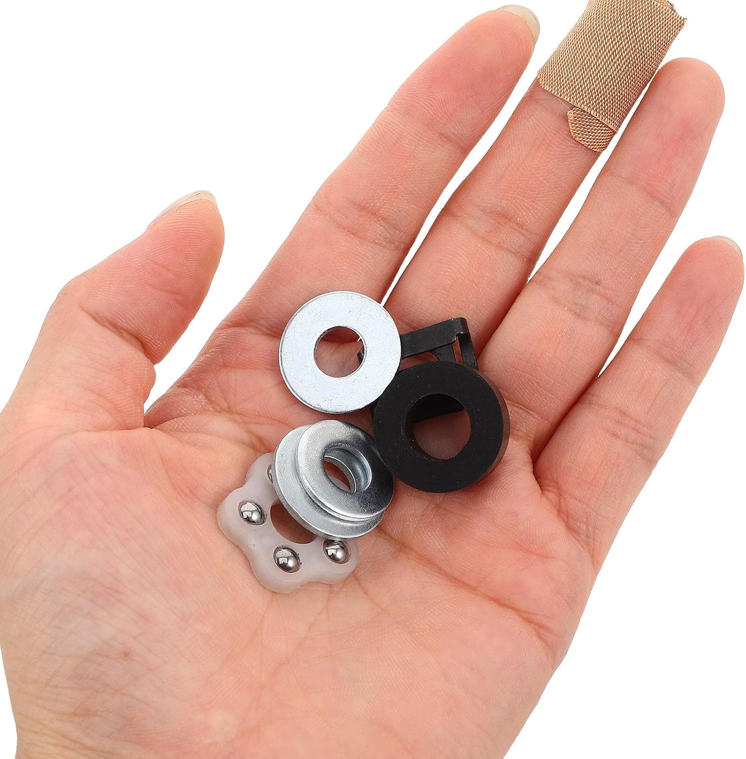 Gas Cylinder Anti Explosion Clip Kit for Office Chair Gas Cylinder Plastic and Metal Swivel Chair Repair Parts with Effortless Installation and Compatibility