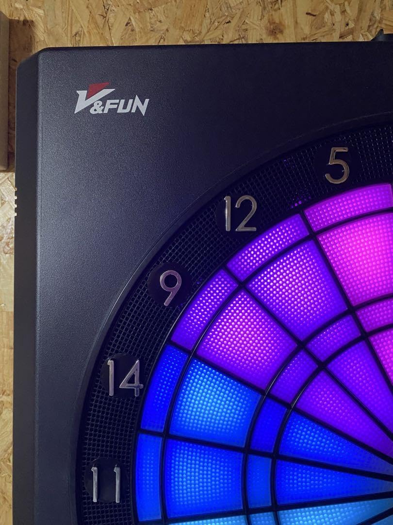 Amazon.co.jp: V-FUN VDARTS H3L LEDダーツボード スタンドセット : ホビー