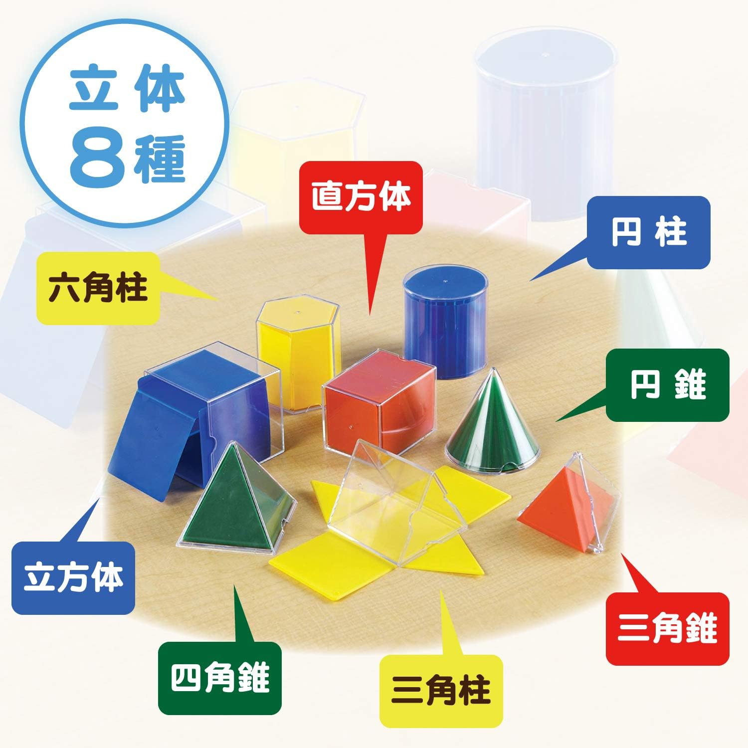 Amazon ラーニングリソーシズ 算数教材 透明立体図形 折りたたみ展開図 Ler0921 正規品 すうじ 図形 計算 おもちゃ Amazon ラーニングリソーシズ 算数教材 透明立体図形 折りたたみ展開図 Ler0921 正規品 すうじ 図形 計算 おもちゃ