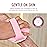 Sud Scrub Antimicrobial Silicone Body Scrubber, Exfoliating Body Scrubber for Sensitive Skin, Eco Friendly Shower Scrubber for Body, Silicone Body Brush for Showering, Pink