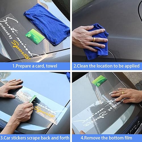 Miniatura 2 de Adhesivo de bebé a bordo, 2 calcomanías de vinilo para automóvil, decoración de parachoques de ventana de carrocería, calcomanías impermeables de