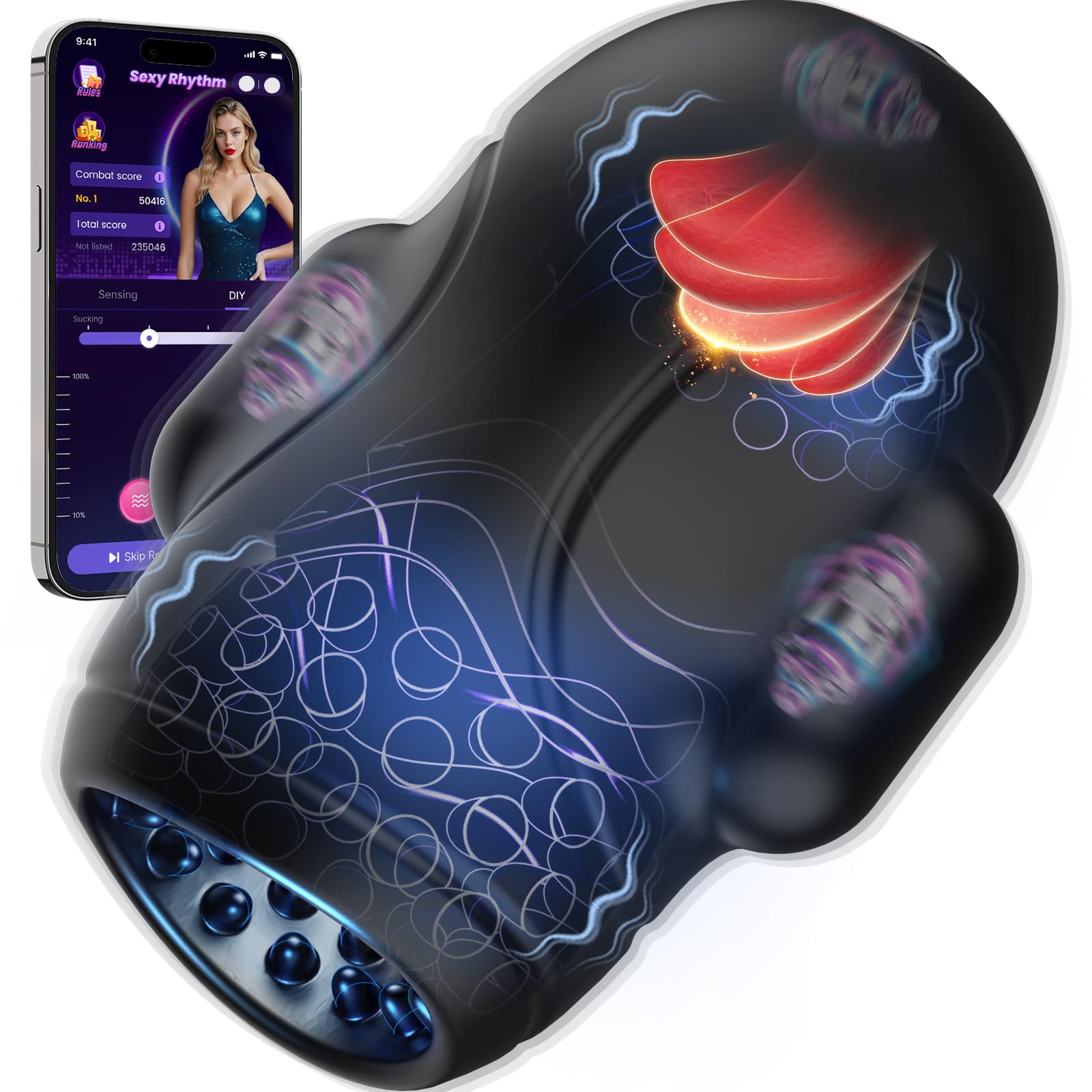 Male Vibrator Sex Toys For Mens Masturbator Penis Training Vibrator With 10 Dual - View #10
