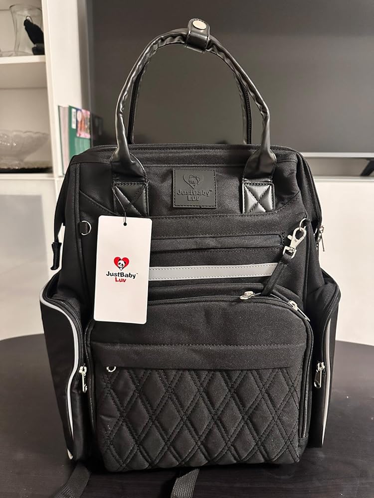 PU Leather Diaper Bag Backpack – JustBaby Luv