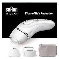 Braun Silk·expert Pro 3 Epilatore Luce Pulsata, Depilatore Corpo Donna