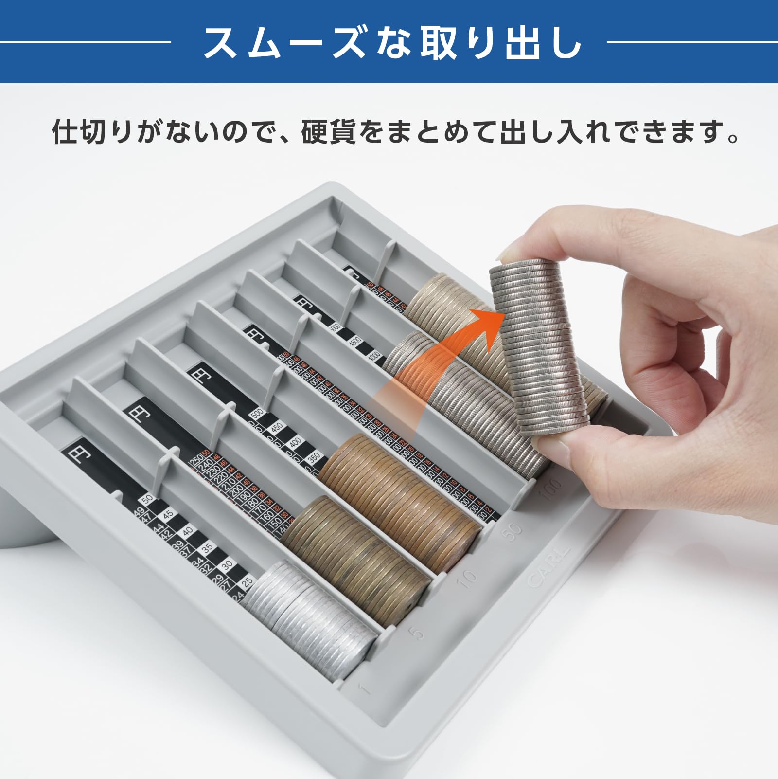 コインカウンター Amazon | カール事務器(CARL) コインカウンター 日本製 硬貨