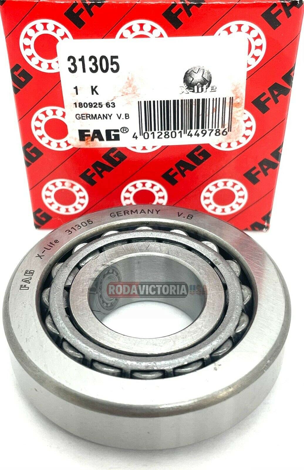 FAG 31305 Tapered Roller Bearings 25x62x17mm. 30305 Same Day!!!