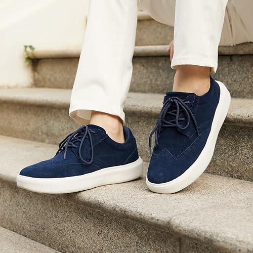 Miniatura 6 de Men's Orthopedic Fashion Sneakers with Arch Support Plantar Fasciitis Walking Shoes for Flat Feet, Comfortable Casual Flat Feet Orthotic Shoes for