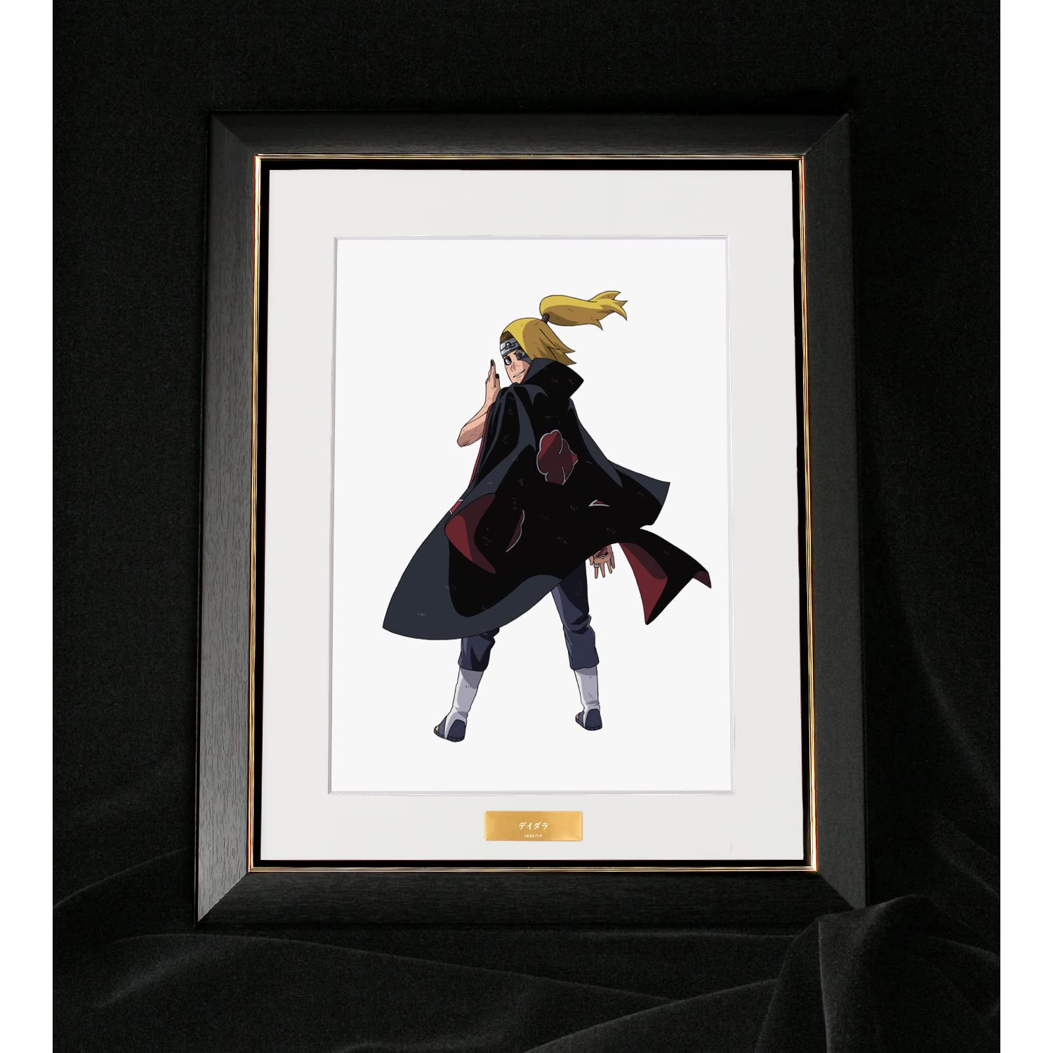 複製原画　NARUTO キャラファイングラフ セル画　デイダラ　起爆粘土　暁 NARUTO ナルト疾風伝 デイダラ 忍者大決戦ver. キャラファイン