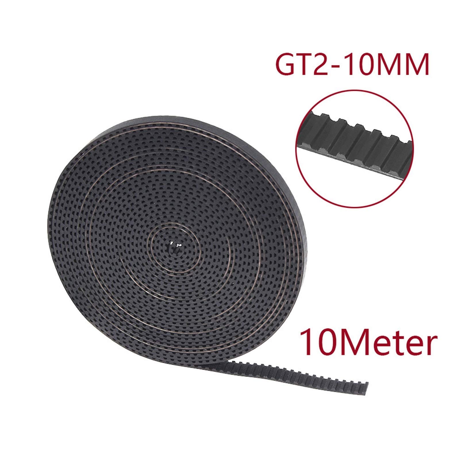 Ctongrun GT2 Zahnriemen 10mm Breite – Geschlossene Schlaufe Für 3D-Drucker, Länge 376–616mm, Langlebig & Verschleißfest Ctongrun GT2 Zahnriemen 10mm Breite – Geschlossene Schlaufe Für 3D-Drucker, Länge 376–616mm, Langlebig & Verschleißfest