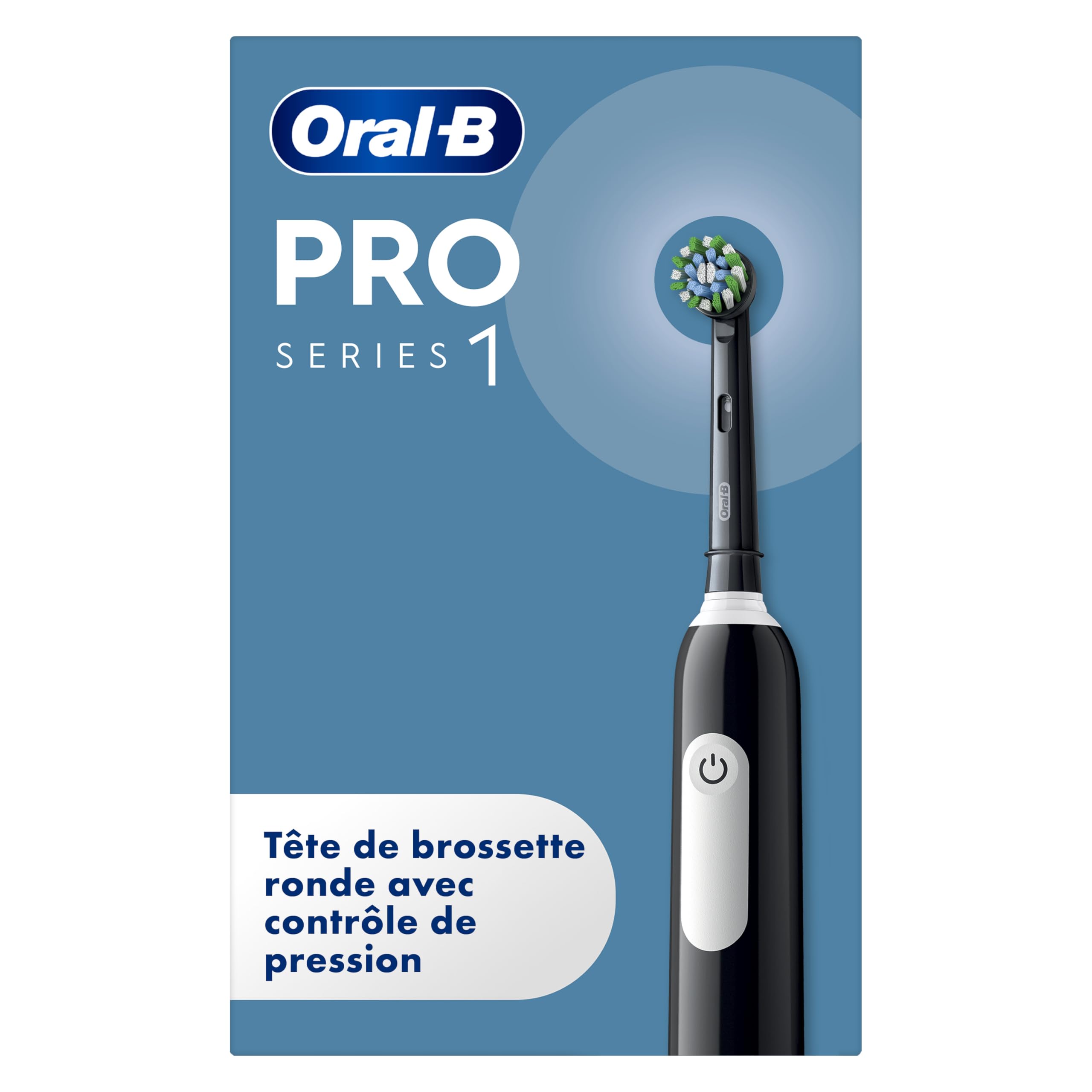 Oral-B Pro Series 1 Brosse à Dents Électrique, Noir, 1 Brossette