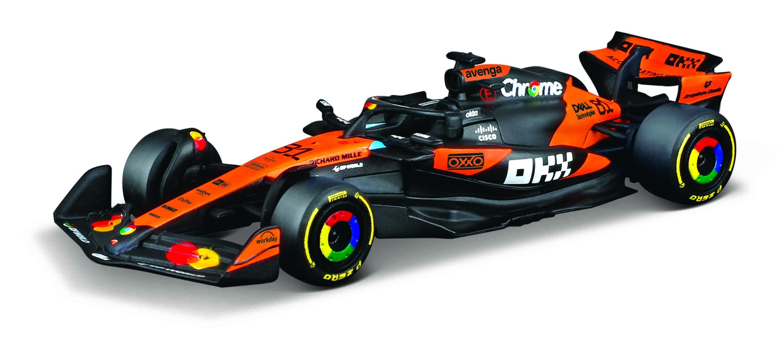 Bburago 1/64 Scale Mclaren MCL39 Australian GP 2025 Formula 1 Model #81 Oscar Piastr-image-22