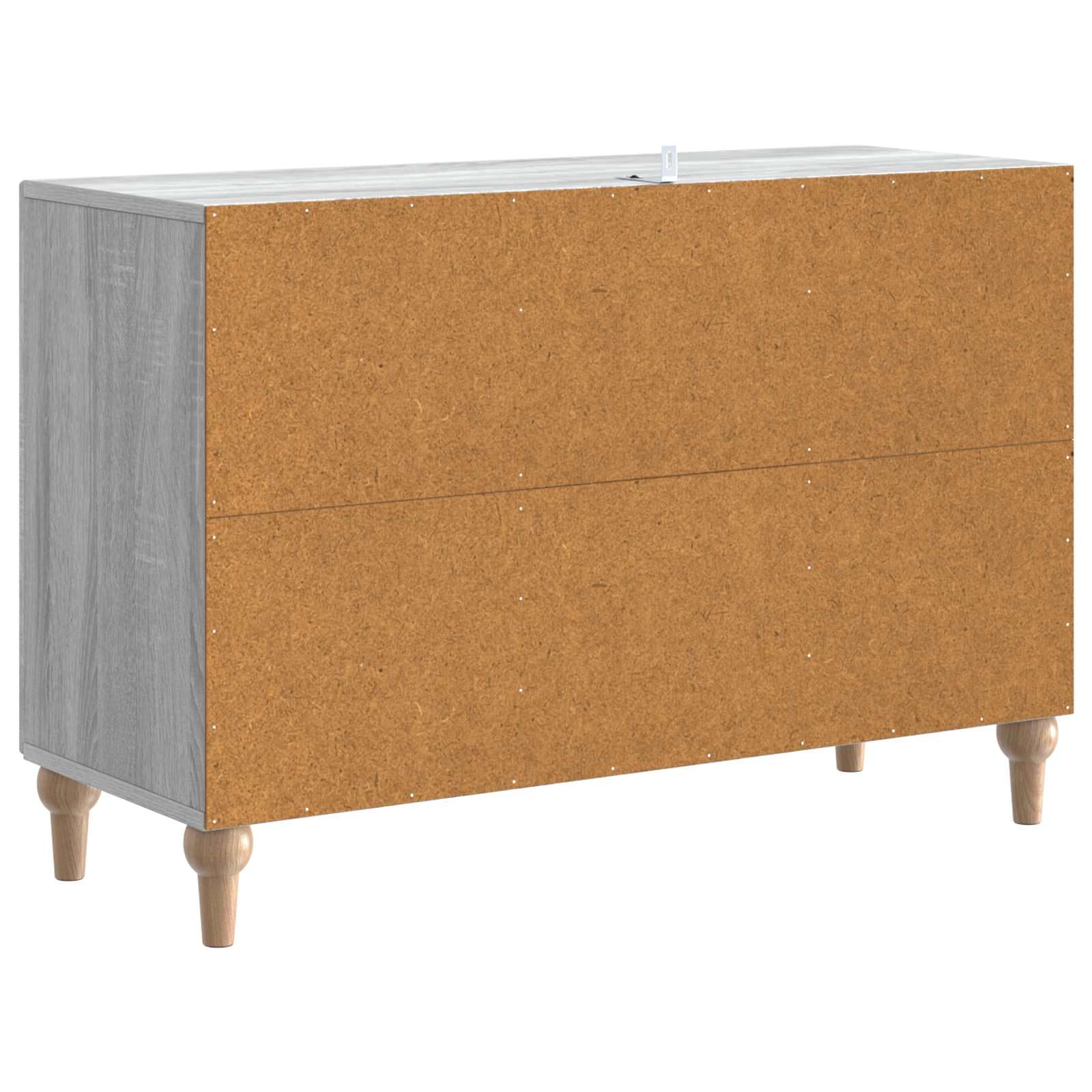 Mobile TV Sonoma grigio 89 x 34,5 x 60 cm