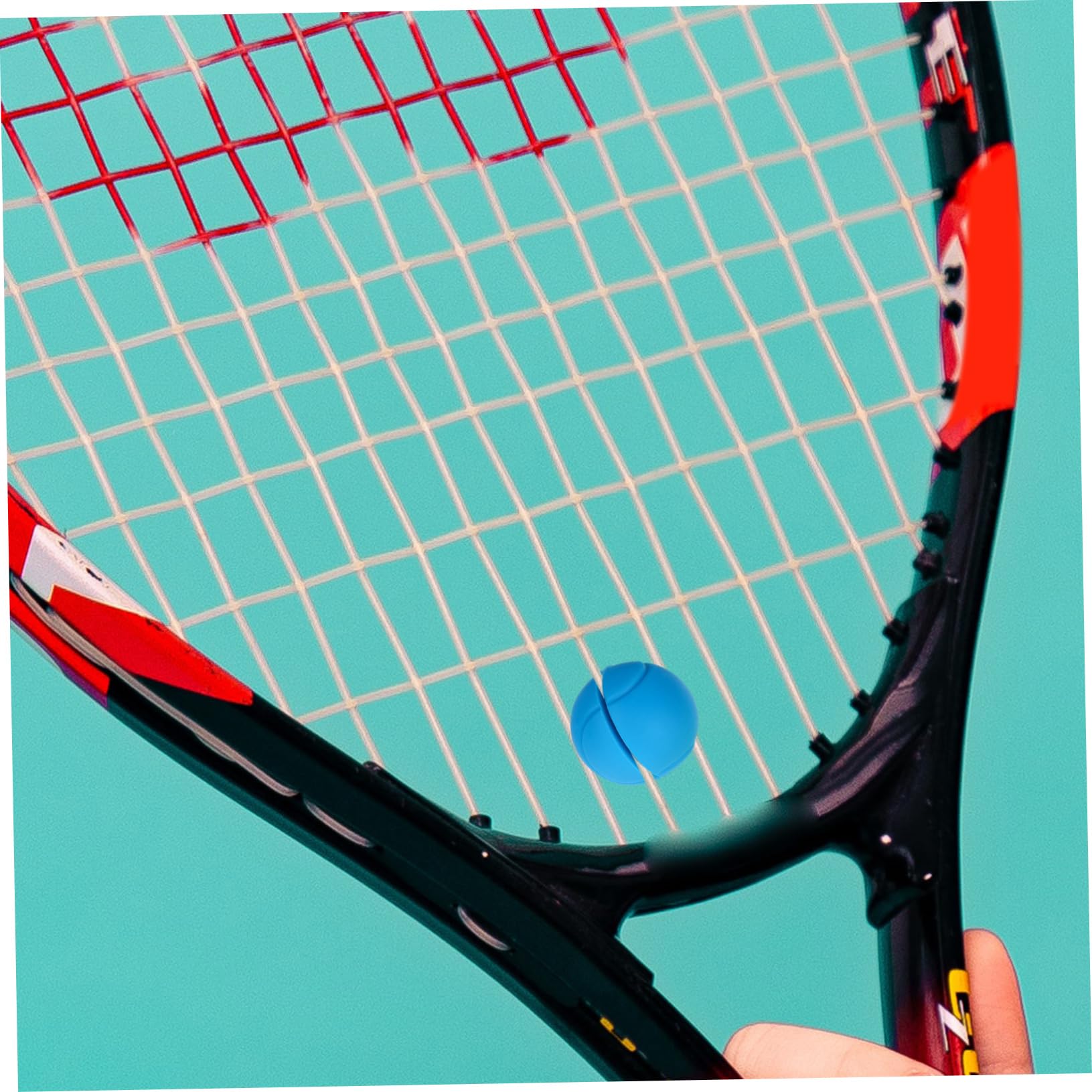 Hemobllo Tennisschläger Dämpfer Dämpfer Schläger Tennisschläger Absorber Tennisschläger Vibrationsdämpfer Tennisbälle Massen Tenniszubehör Kunststoff
