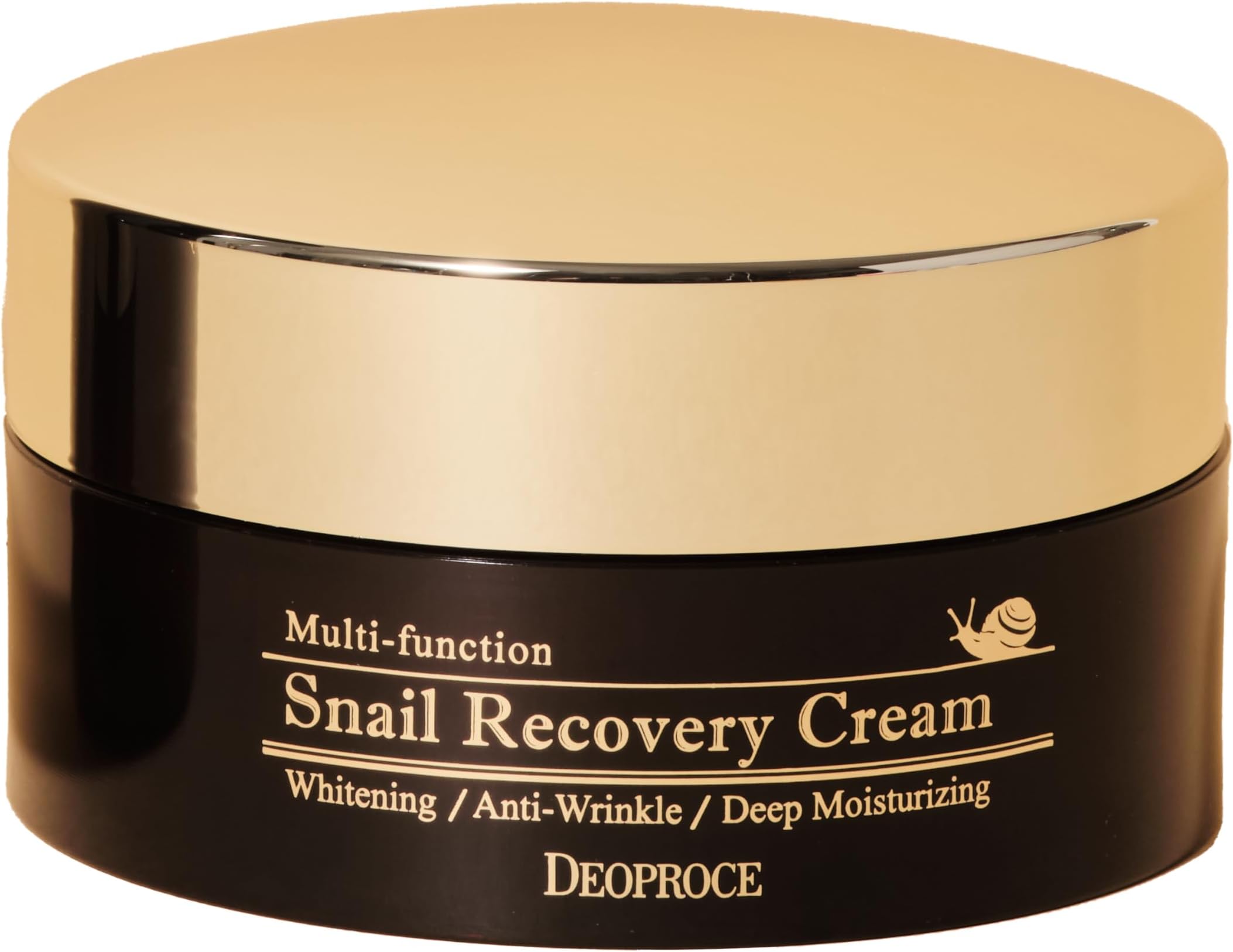 Deoproce Snail Recovery Cream Snail Mucus Effect, Nutrition for rough skin, Multi functional Cream, Anti wrinkle, Deep moisturizing (Snail Recovery Cream)