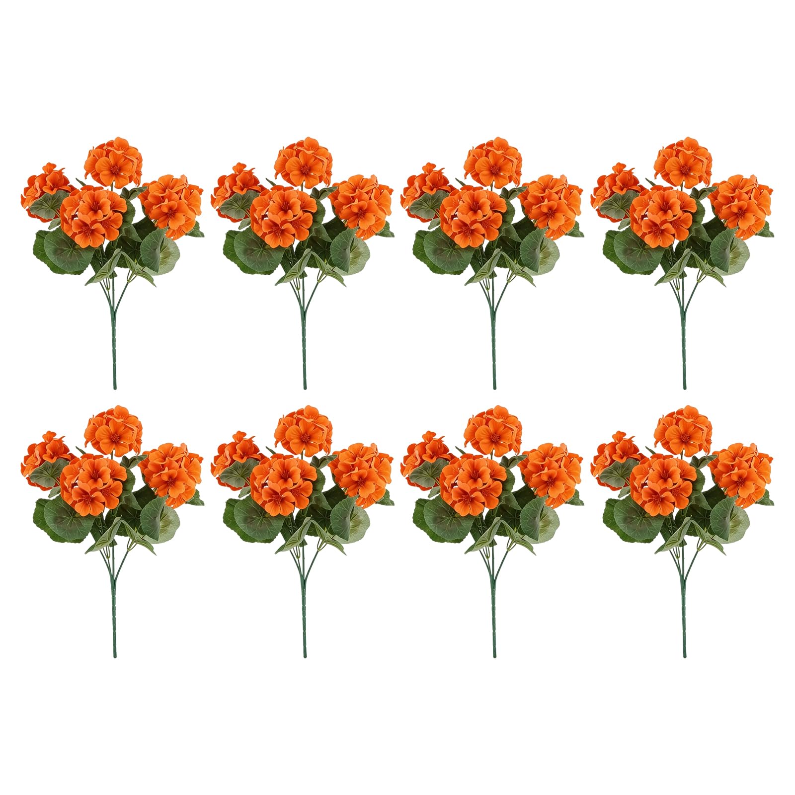 ljhnba 5 / 8Pcs Artificial Silk Crabapple Flower Simulation Plant Floral Arrangements for Tabletop Bookshelf and Window Display Wedding Decoration Flower