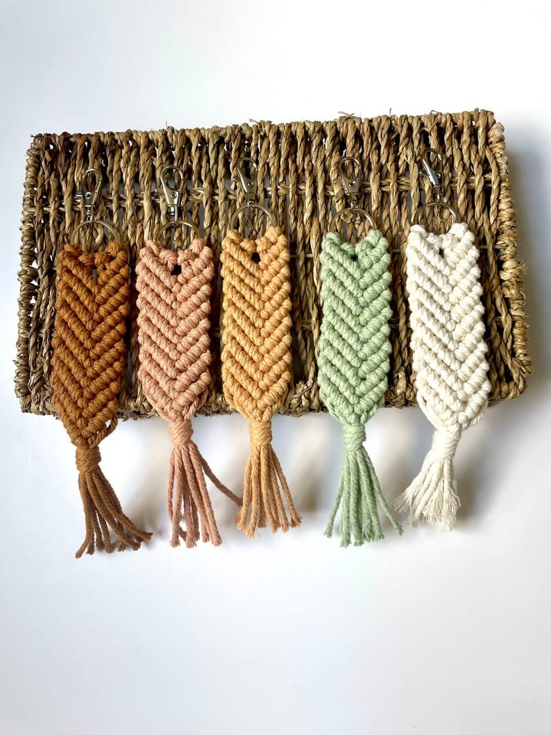 TheTopKnott Macrame Plant Hangers, Unique Designs,Handmade Cotton Rope Hanging Planters Flower Pots Holder Stand, for Indoor Outdoor Boho Home Décor Without Tassel Set of 5 (B0BNX9KK5H) Amazon Price History, Amazon Price Tracker