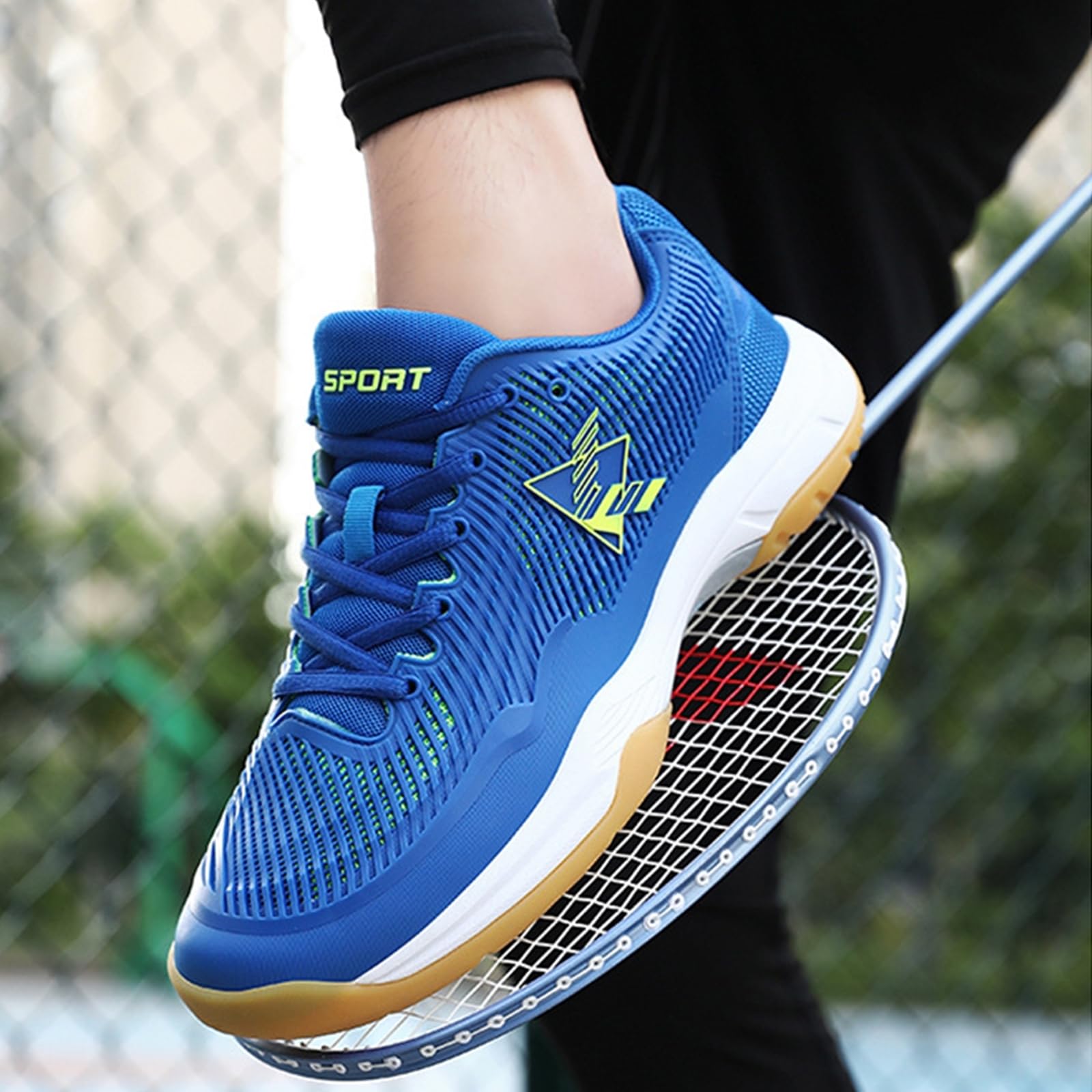 Zapatos De Tenis Bádminton para Hombres Zapatos De Entrenamiento Squash Interior duraderos para Voleibol