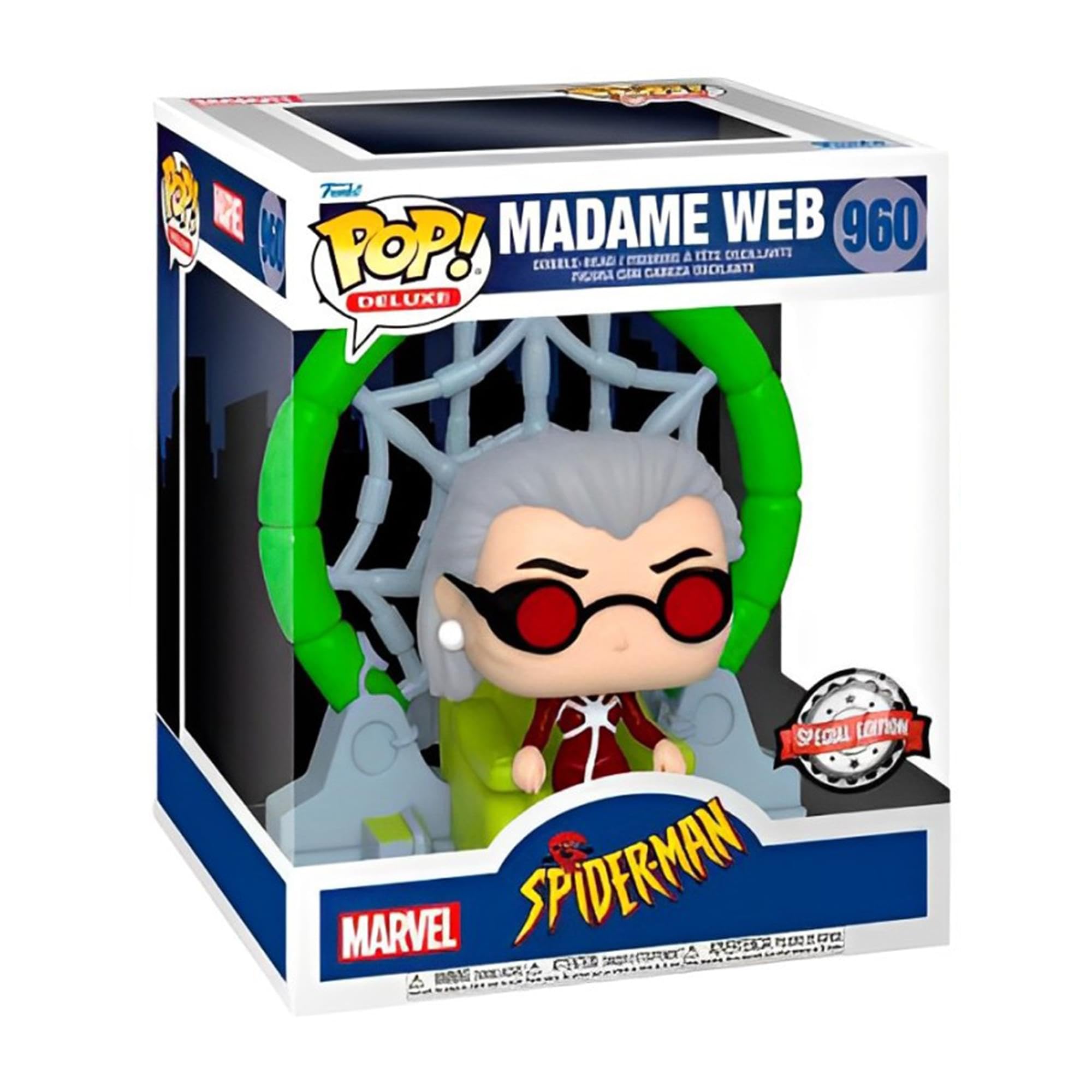 MARVEL - FUNKO POP! マーベル　スパイダーマン　マダムウェブ限定版 Funko Pop Marvel Spider-Man : 6
