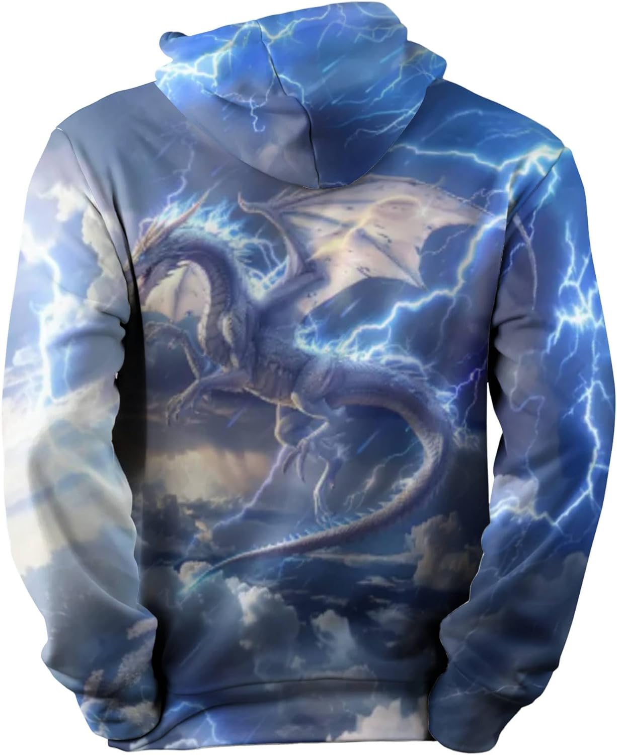 3D Graphic Hoodies for Men Cool Unique Printed Sweatshirt Fabric Comfortable Casual Pullover Novelty Gift for Him - Image 4