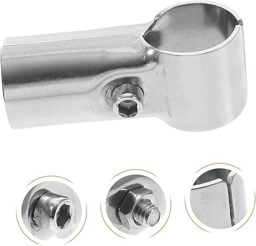 Miniatura 6 de 4 abrazaderas de valla de cadena, abrazadera de panel, abrazadera de valla de enlace de cadena, accesorios de abrazadera de cadena de tornillo de