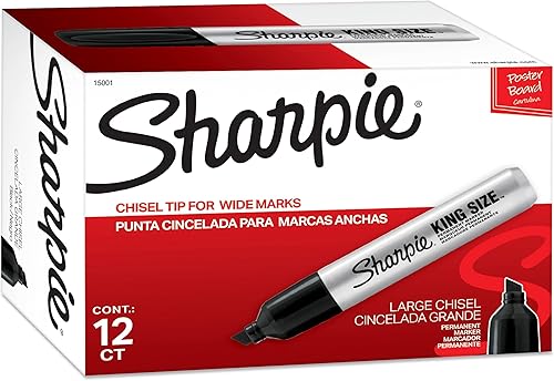 Sharpie Pro Tamaño King Rotuladores permanentes Negro Sharpie Pro Tamaño King Rotuladores permanentes Negro