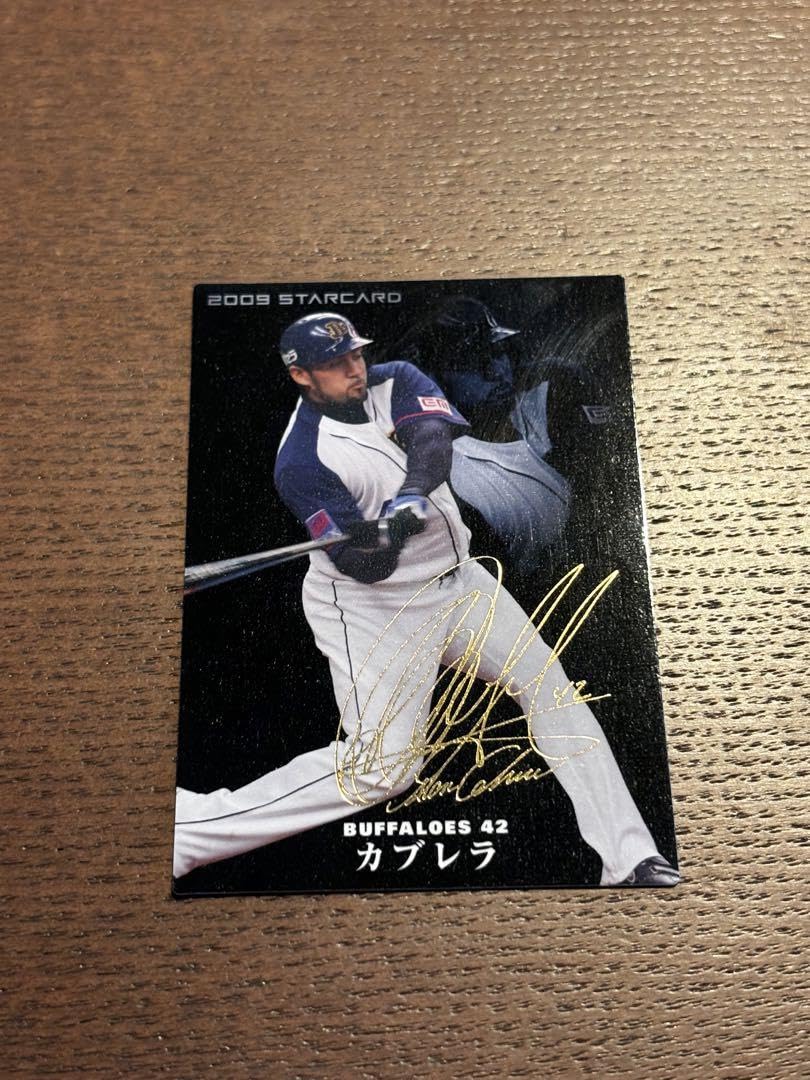 Amazon.co.jp: 2009年カブレラサインカルビープロ野球チップスS-04