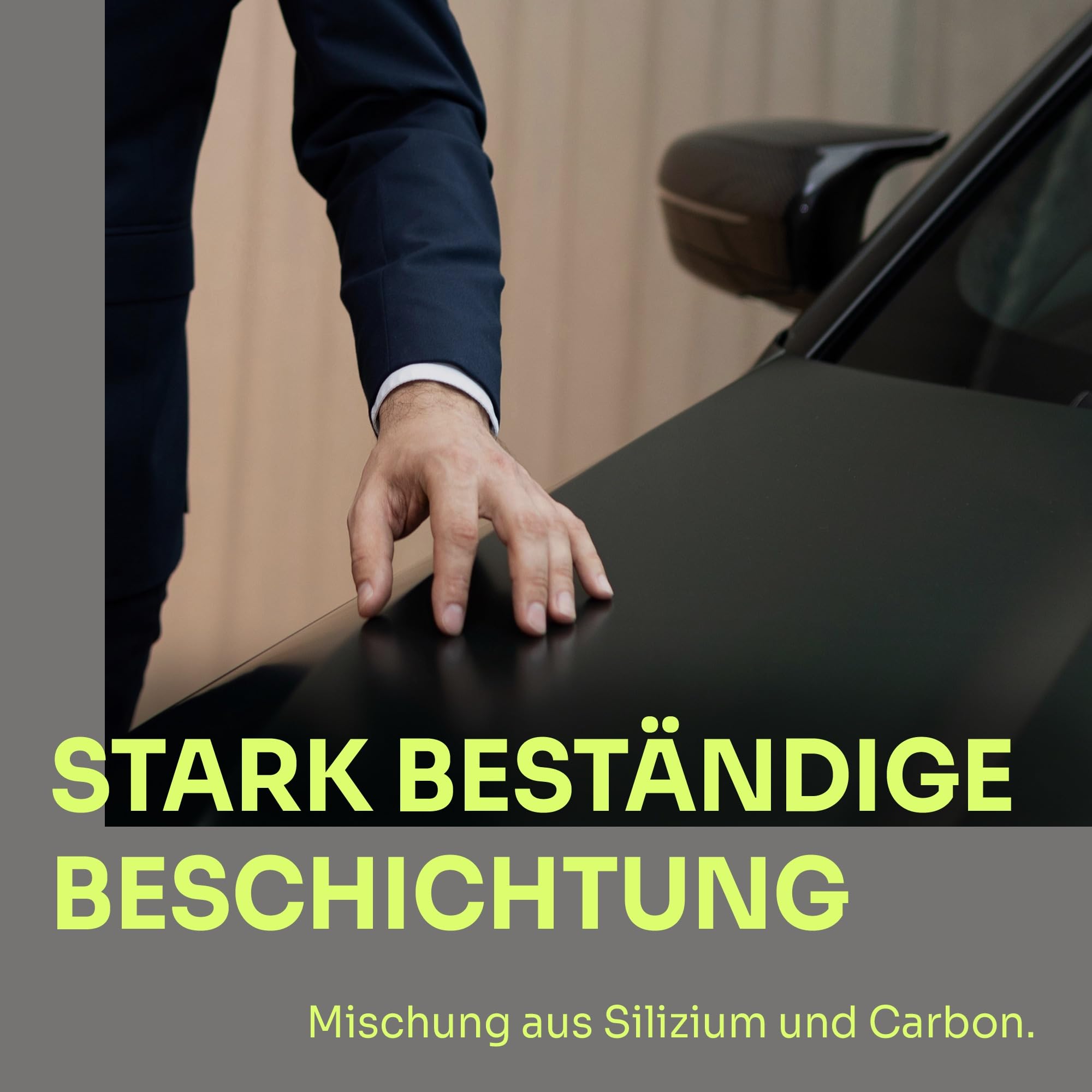 Keramikversiegulung Auto Eco Shield - Lackversiegelung Auto - Effektive Autopflege - Ceramic Coating Für Ihr Auto - erzeugt Tiefenglanz - Ceramic Versiegelung Auto - Kratzfest- 50 ml