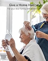 Vista 23 de ULG Tijeras de corte de pelo, tijeras de barbería profesional, tijeras de peluquería, tijeras, navajas para el adelgazamiento del cabello, tijeras