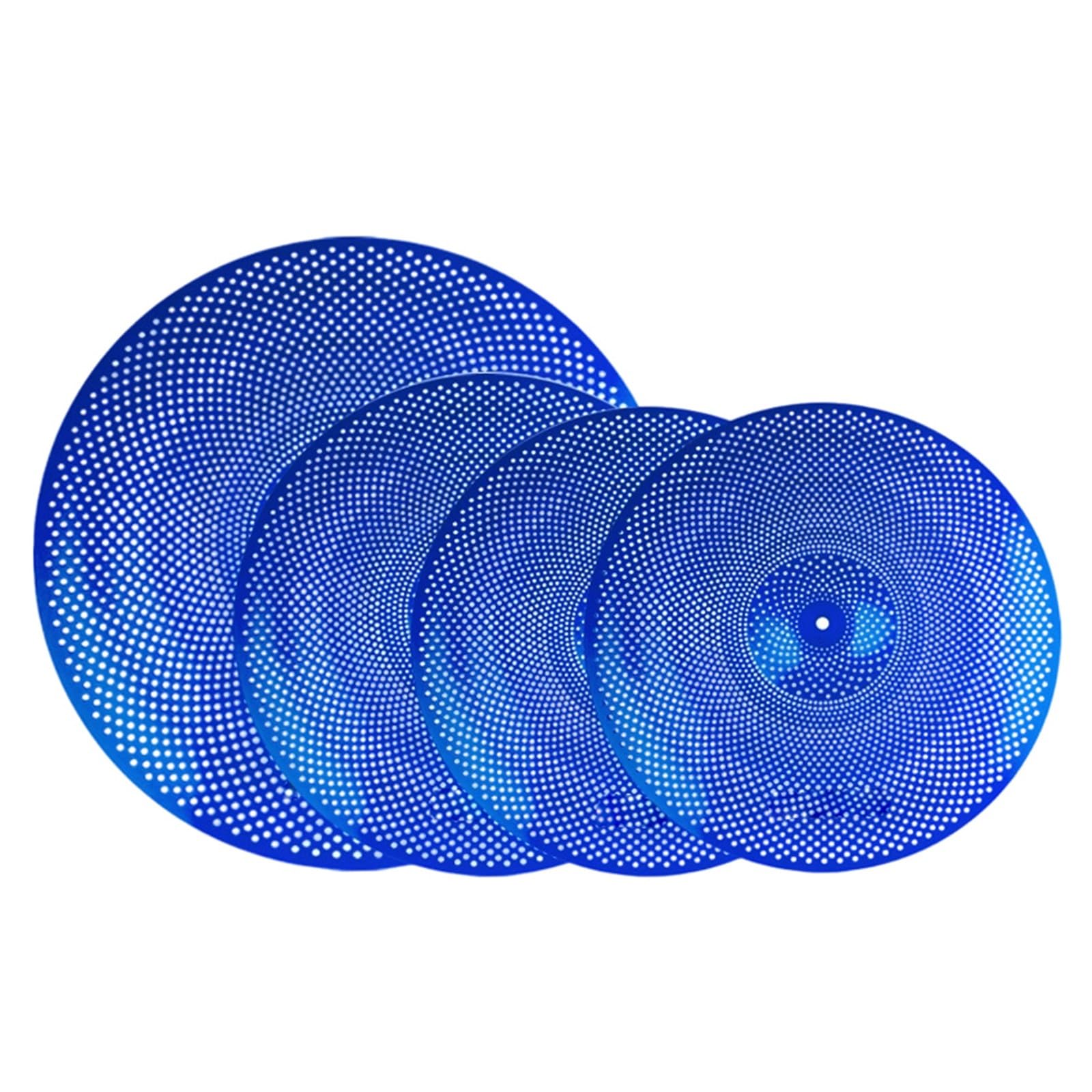 Musikliebhaber Becken Drum Cymbal Mute Pads Dämpfer Sound Reduzieren 14 16 18 20 Zoll Percussion Instrument Zubehör(Type 2)