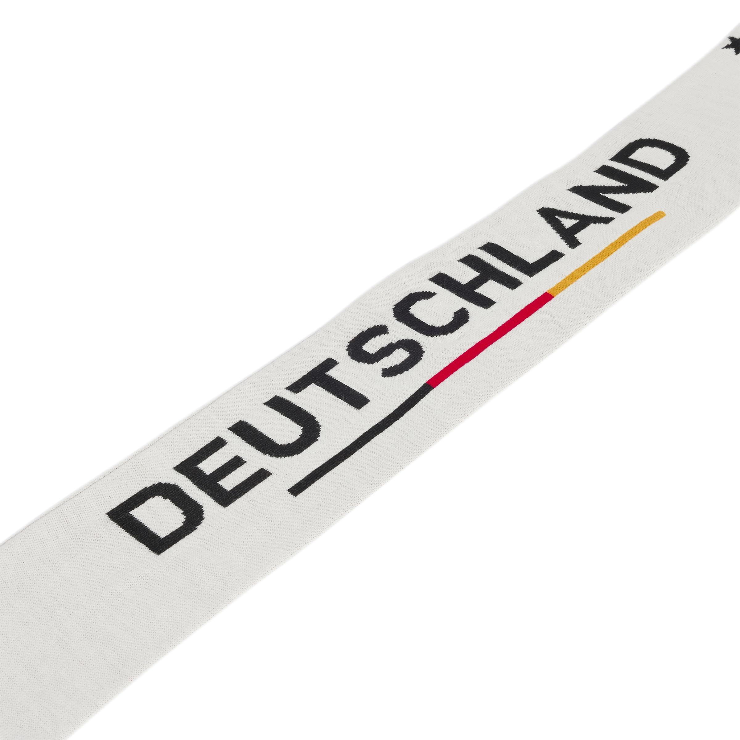 adidas Sciarpa Germania unisex, bianco/nero, taglia unica, bianco/nero, taglia unica