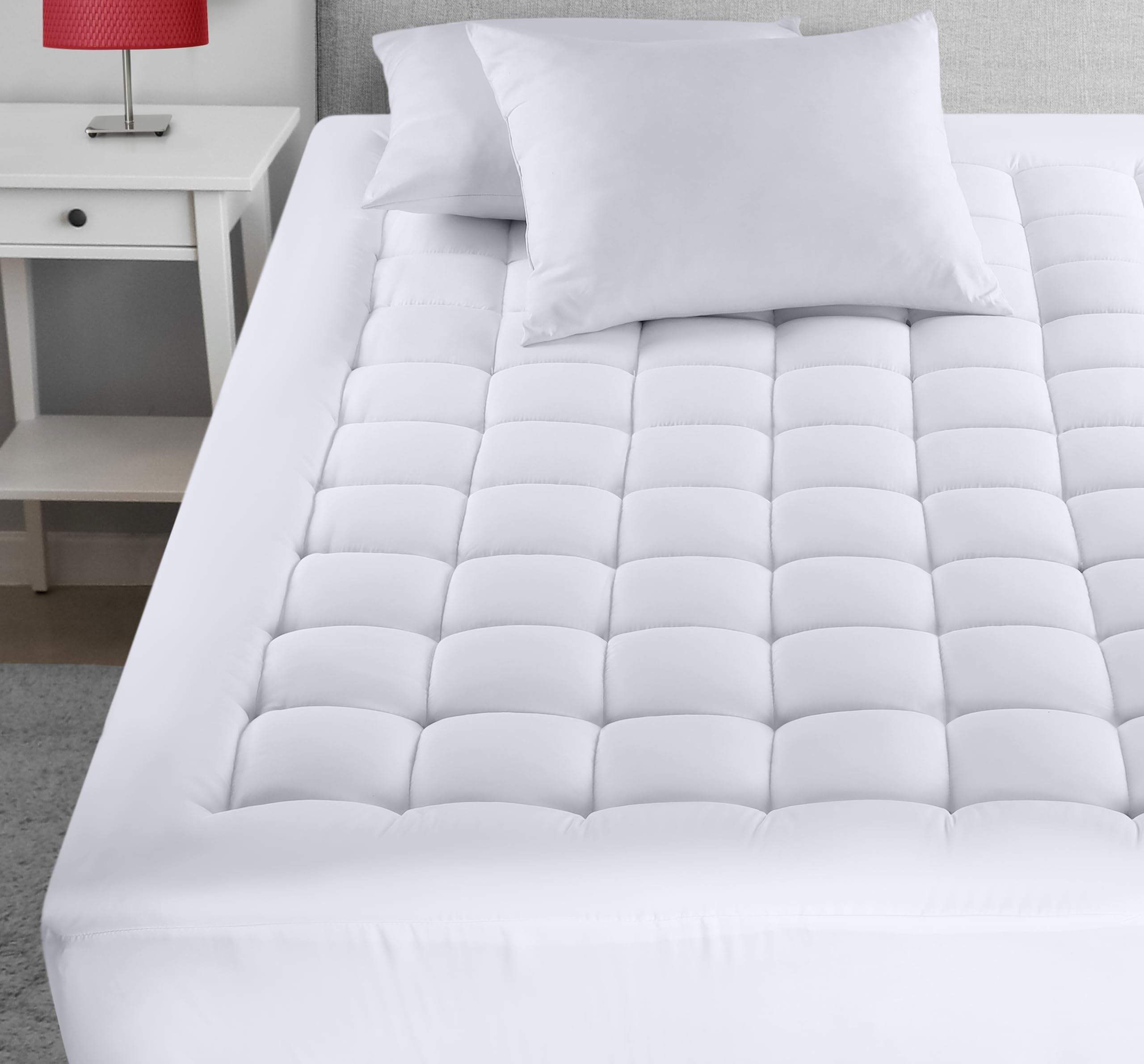 Superior MAT PAD QT KG Quilted Mattress Pad Protector Cover