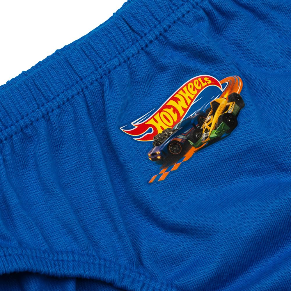 Hot Wheels Lot de 5 slips pour garçons de 2 à 7 ans